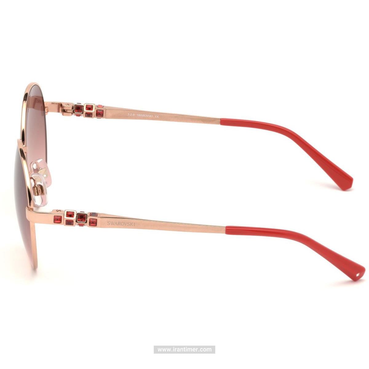 قیمت و خرید عینک آفتابی زنانه کلاسیک (SWAROVSKI) مدل SK S 0255 33F 55 | اورجینال و اصلی
