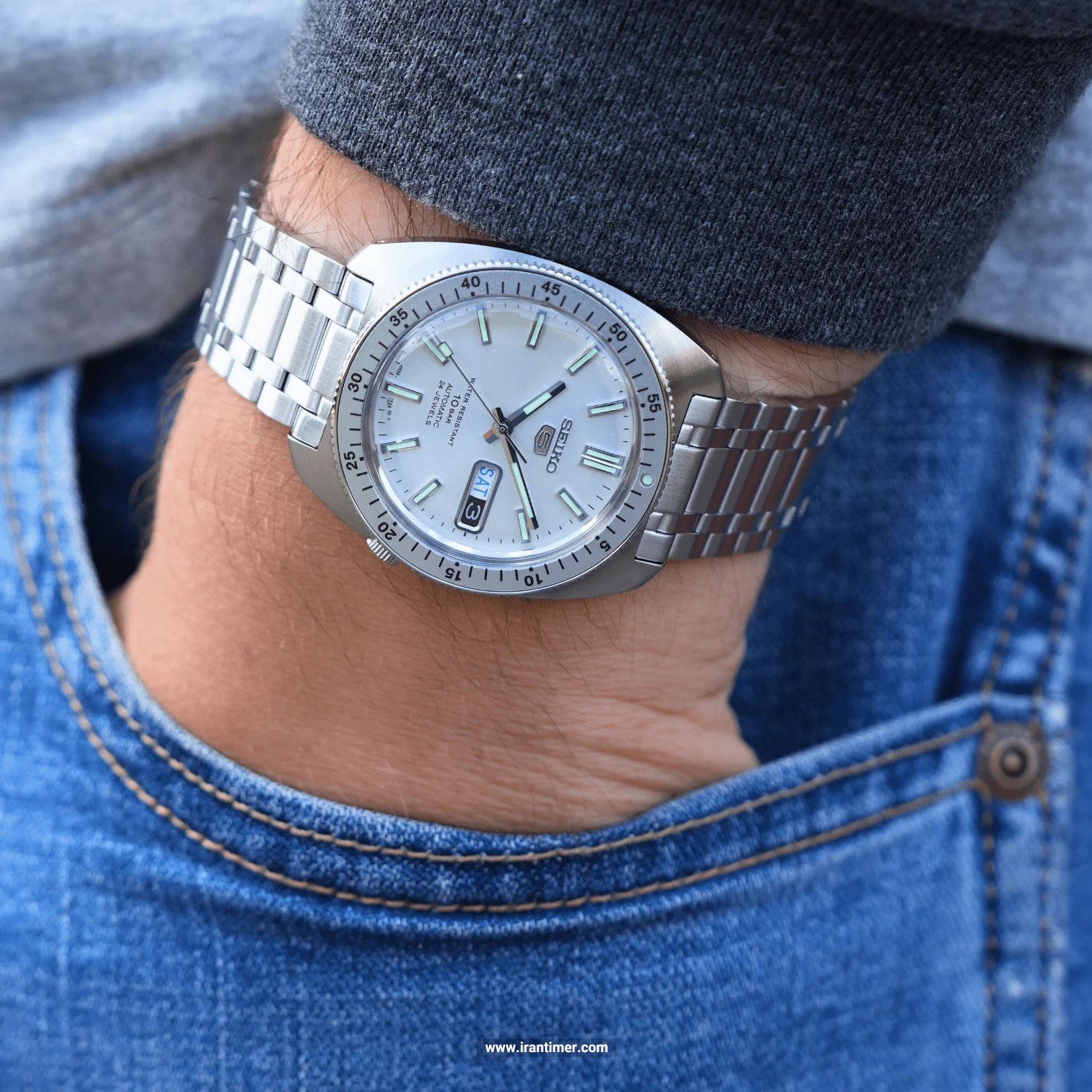 قیمت و خرید ساعت مچی مردانه سیکو(SEIKO) مدل SRPL91K1 اسپرت | اورجینال و اصلی