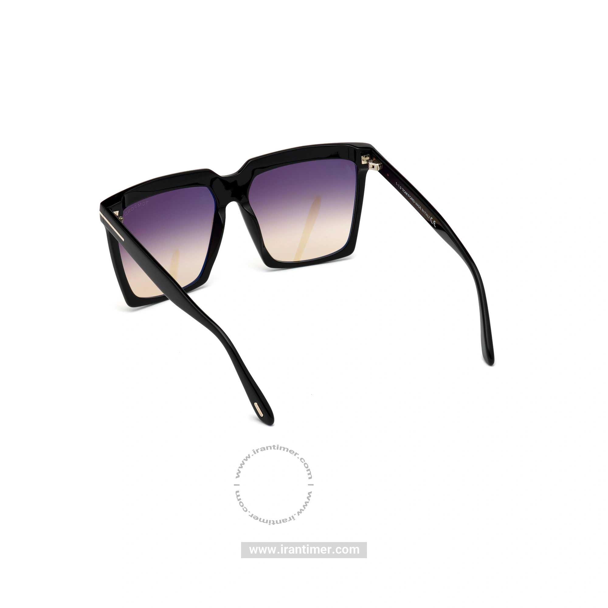 قیمت و خرید عینک آفتابی زنانه کلاسیک (TOM FORD) مدل FT 0764 01B 58 | اورجینال و اصلی