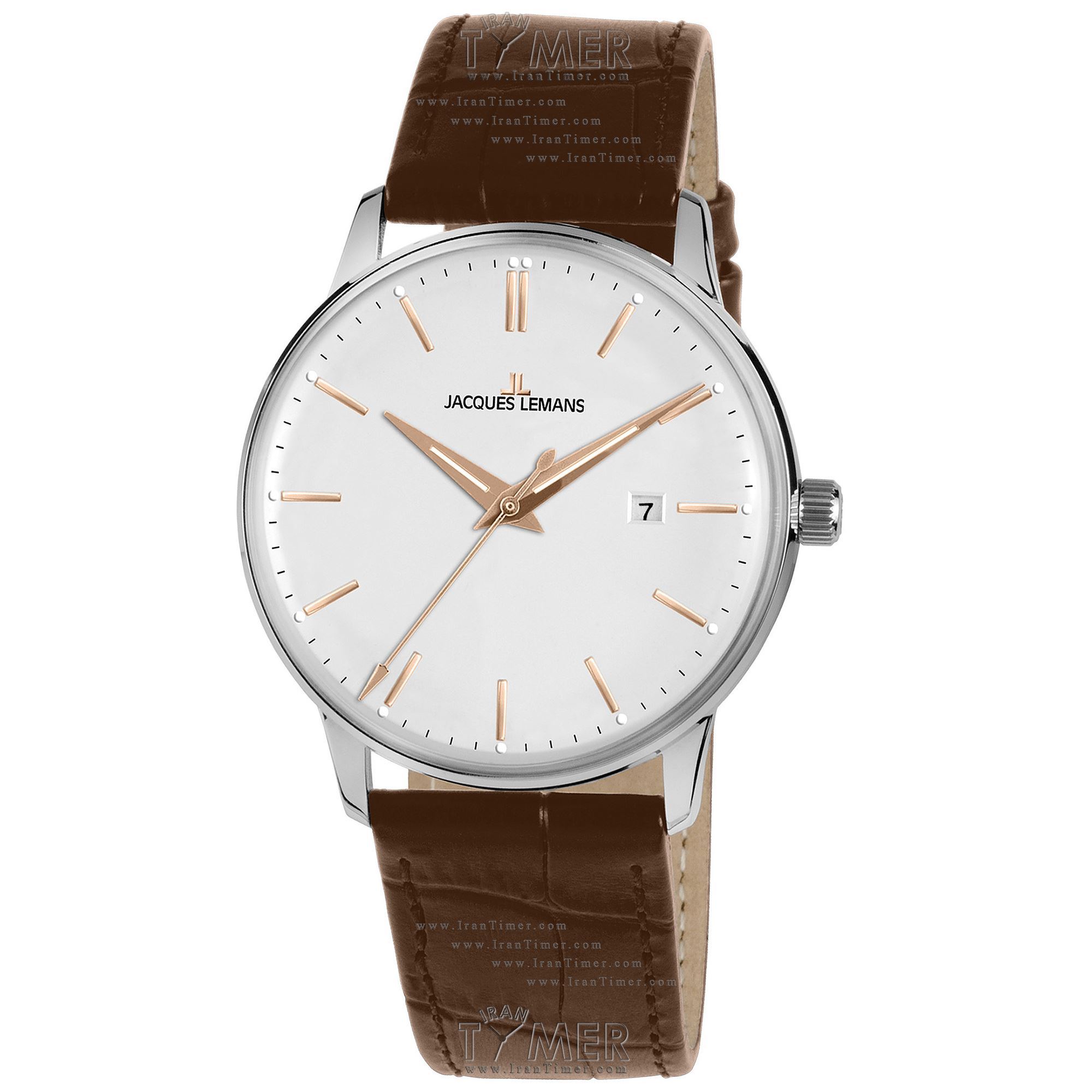 قیمت و خرید ساعت مچی مردانه ژاک لمن(JACQUES LEMANS) مدل N-213R کلاسیک | اورجینال و اصلی
