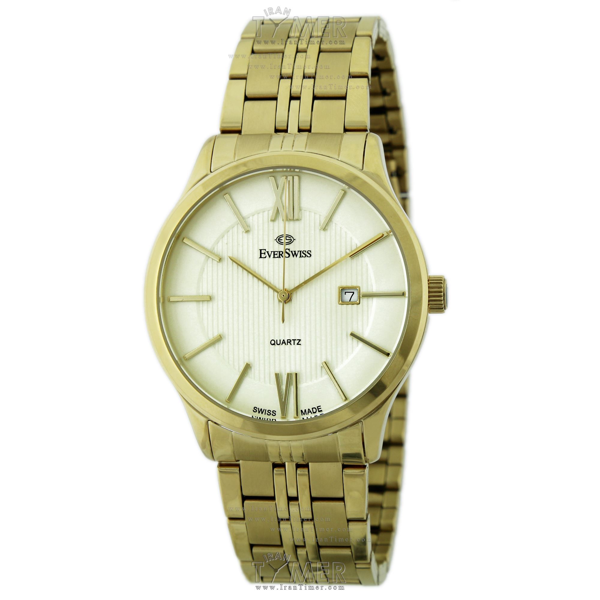 قیمت و خرید ساعت مچی مردانه اورسوئیس(EVER SWISS) مدل 5743-137 کلاسیک | اورجینال و اصلی