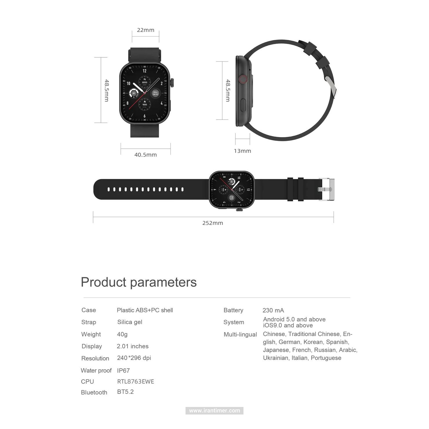 قیمت و خرید ساعت مچی مردانه زنانه نورث اج(North Edge) مدل NL84 SILVER اسپرت | اورجینال و اصلی