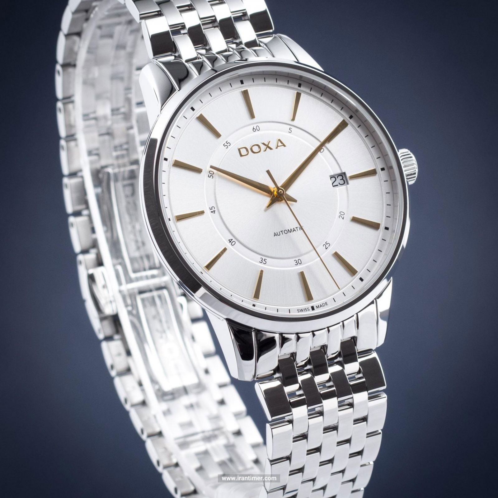قیمت و خرید ساعت مچی مردانه دوکسا(DOXA) مدل 107.10.021Y.10 کلاسیک | اورجینال و اصلی