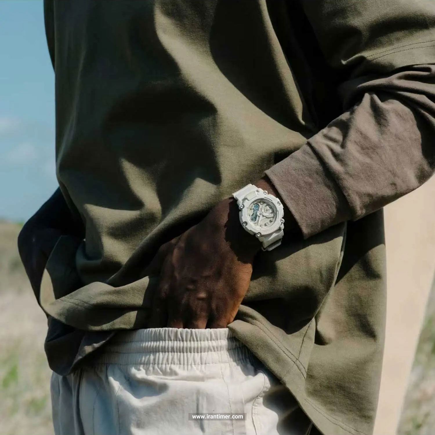 قیمت و خرید ساعت مچی مردانه کاسیو (CASIO) جی شاک مدل GA-2200NC-7ADR اسپرت | اورجینال و اصلی