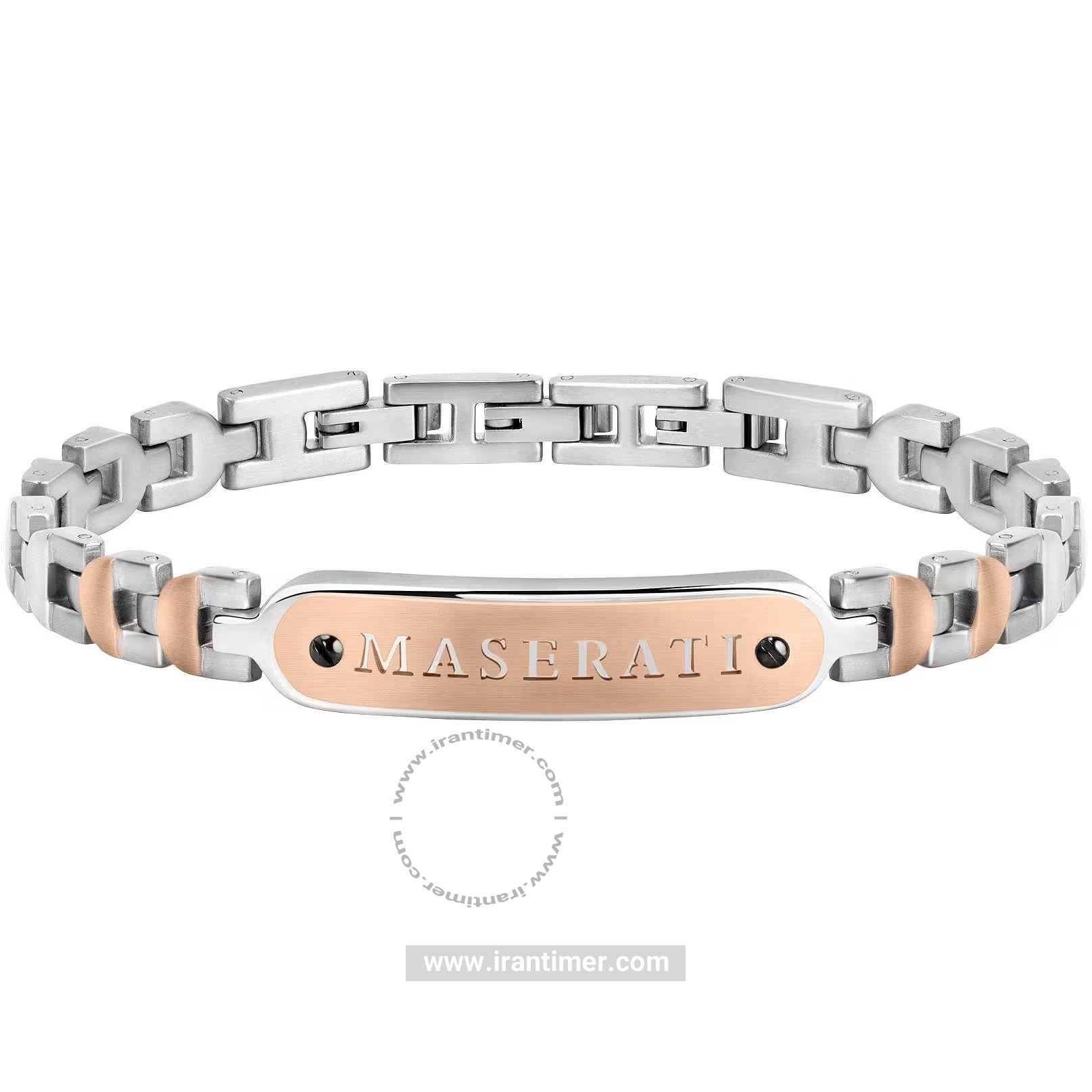 قیمت و خرید دستبند باز مردانه مازراتی(MASERATI) مدل JM419ARZ01 کلاسیک | اورجینال و اصلی