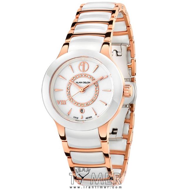 قیمت و خرید ساعت مچی زنانه آلن دلون(ALAIN DELON) مدل AD360-2512 فشن | اورجینال و اصلی