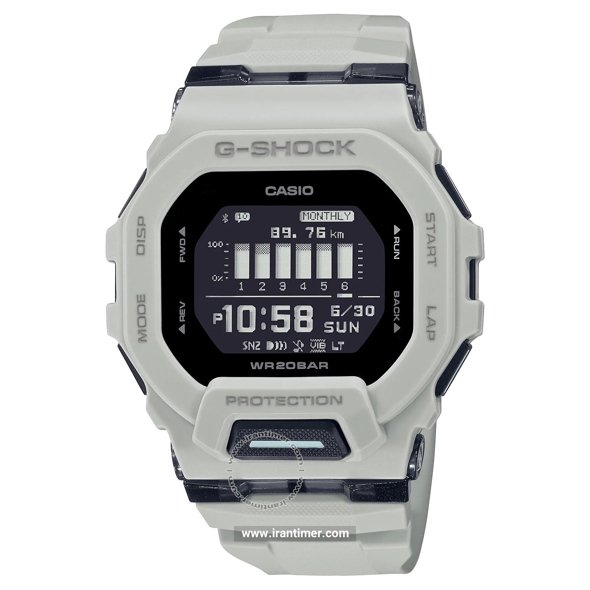 قیمت و خرید ساعت مچی مردانه کاسیو (CASIO) جی شاک مدل GBD-200UU-9DR اسپرت | اورجینال و اصلی