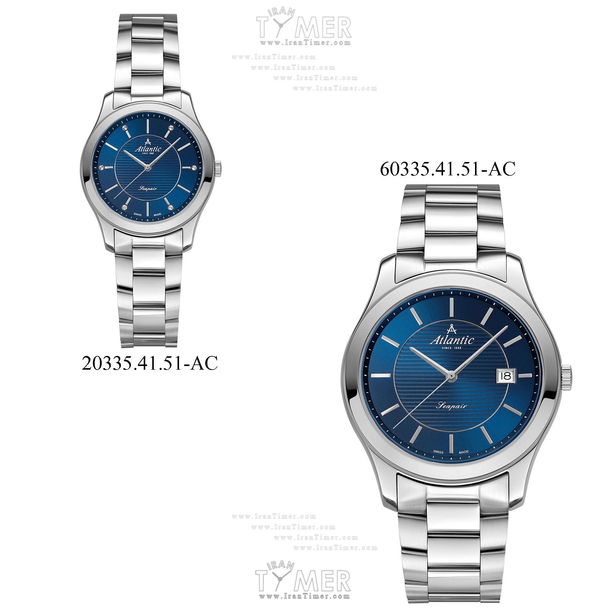 قیمت و خرید ساعت مچی زنانه آتلانتیک(ATLANTIC) مدل AC-20335.41.51 کلاسیک | اورجینال و اصلی
