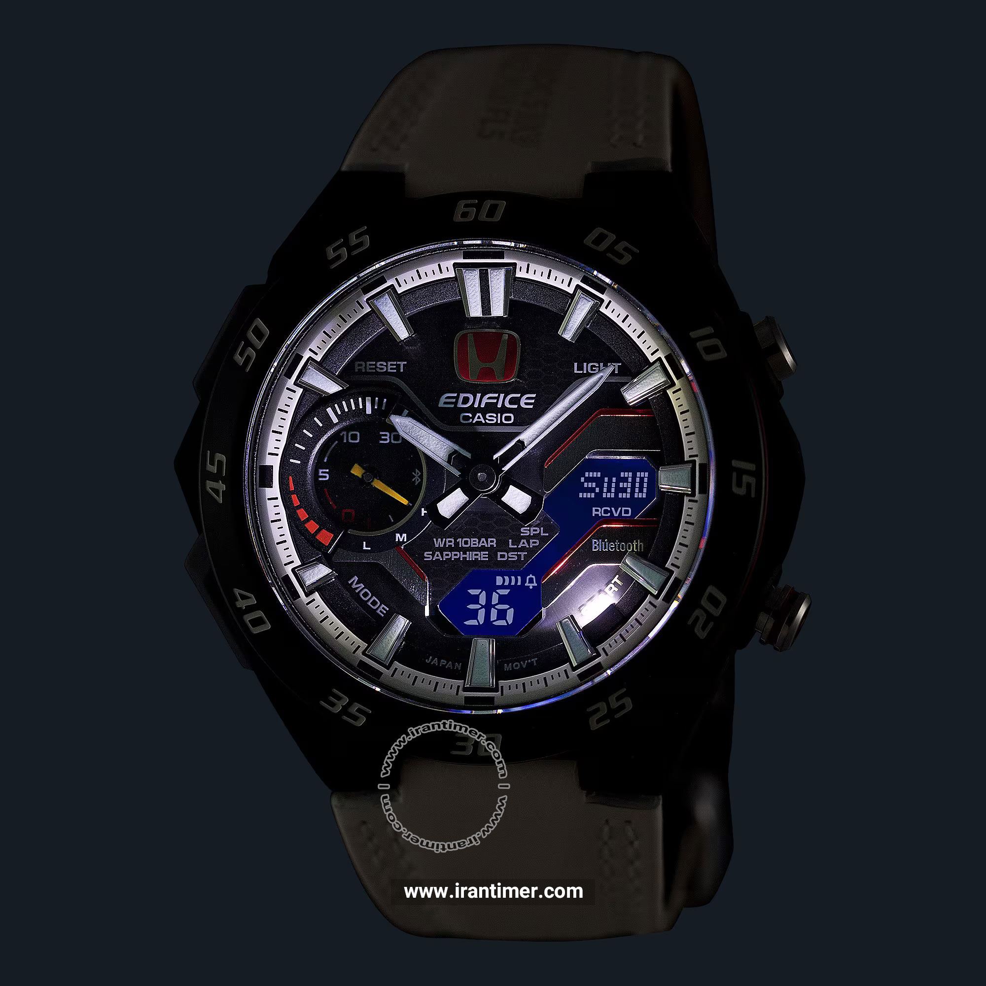 قیمت و خرید ساعت مچی مردانه کاسیو (CASIO) ادیفس(ادیفایس) مدل ECB-2200HTR-1ADR اسپرت | اورجینال و اصلی