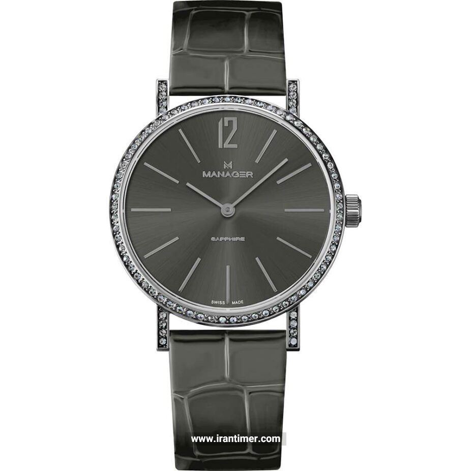 قیمت و خرید ساعت مچی زنانه منیجر(MANAGER) مدل MAN-PA-05-SL فشن | اورجینال و اصلی