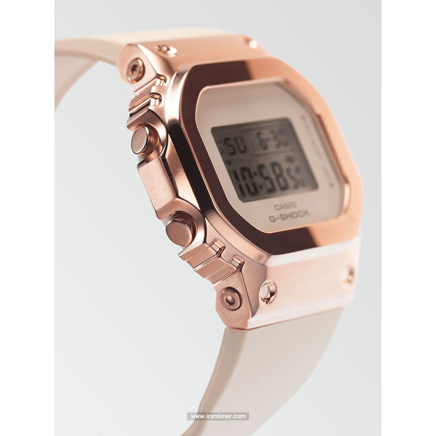 قیمت و خرید ساعت مچی زنانه کاسیو (CASIO) جی شاک مدل GM-S5600PG-4DR اسپرت | اورجینال و اصلی