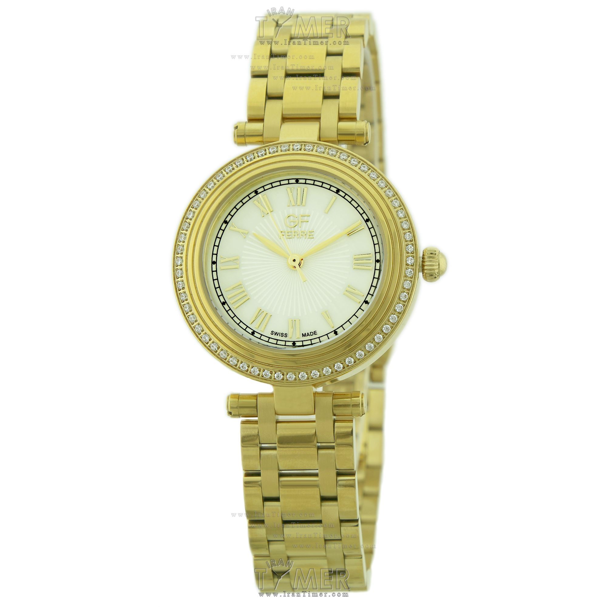 قیمت و خرید ساعت مچی زنانه جی اف فره(GF FERRE) مدل GF.GP6360 کلاسیک | اورجینال و اصلی