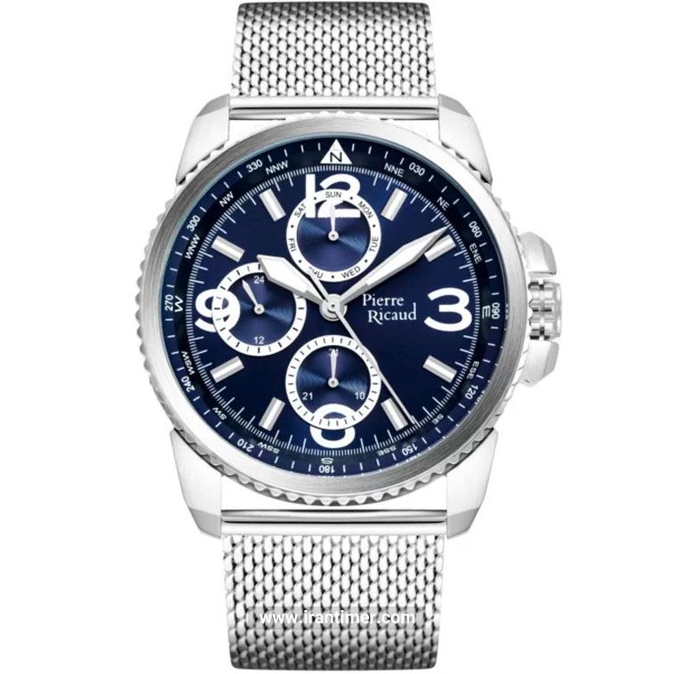 قیمت و خرید ساعت مچی مردانه پیر ریکو(Pierre Ricaud) مدل P60026.5155QF-SET کلاسیک | اورجینال و اصلی