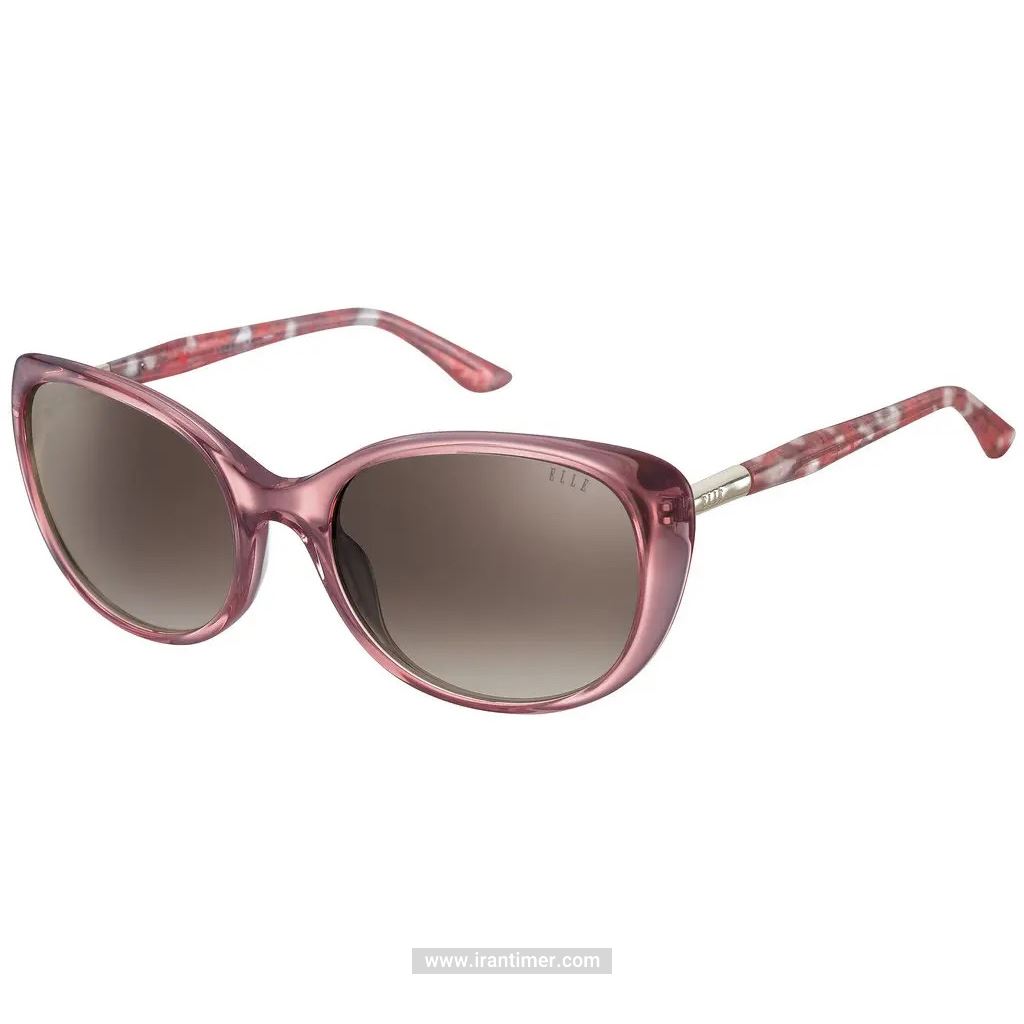 قیمت و خرید عینک آفتابی زنانه کلاسیک (ELLE) مدل EL14883/RO | اورجینال و اصلی