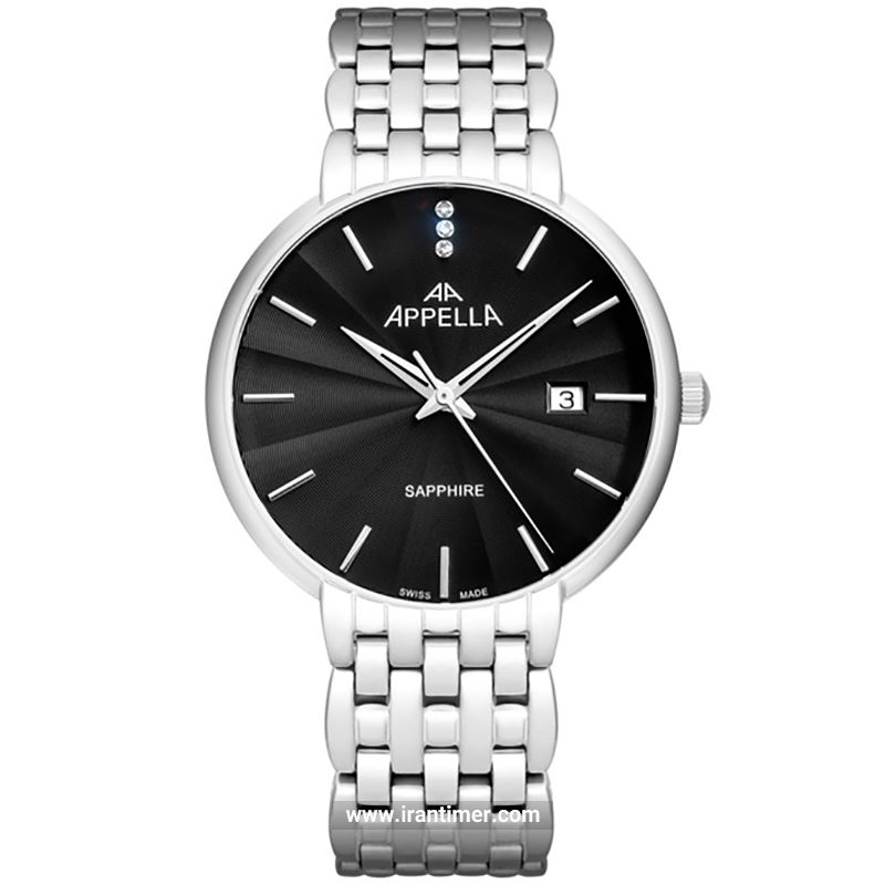 قیمت و خرید ساعت مچی مردانه اپلا(APPELLA) مدل L12000.5114DQ کلاسیک | اورجینال و اصلی