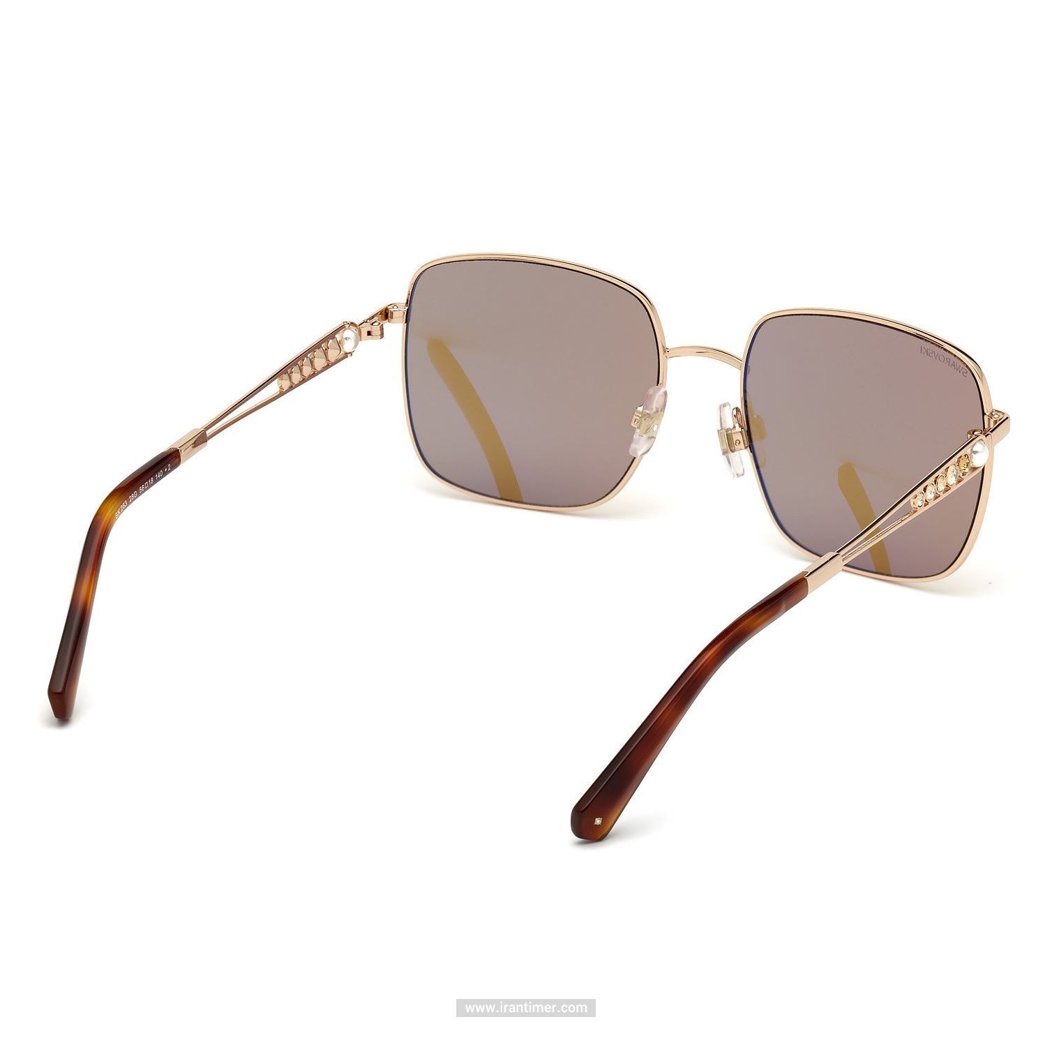 قیمت و خرید عینک آفتابی زنانه کلاسیک (SWAROVSKI) مدل SK S 0263 28G 56 | اورجینال و اصلی