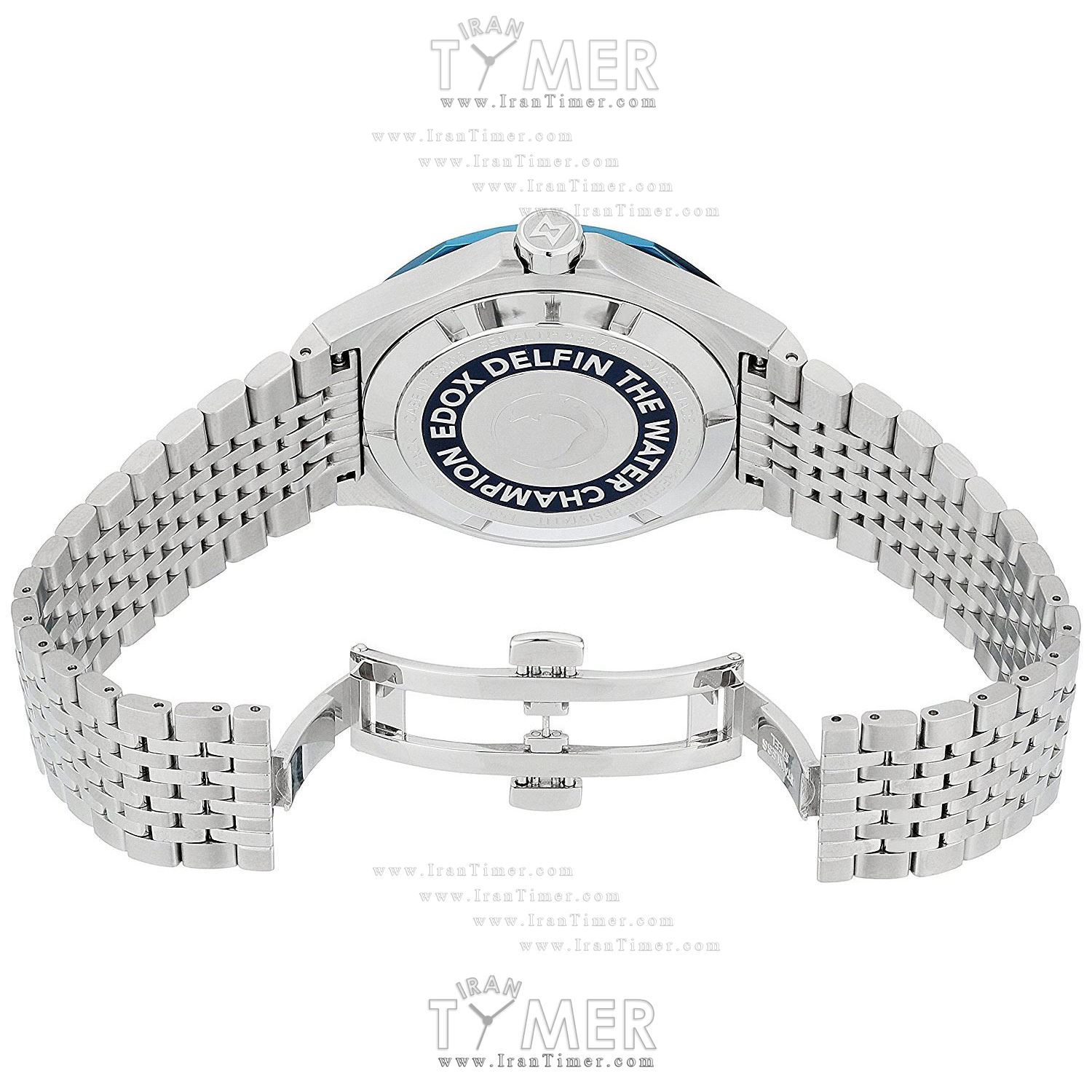 قیمت و خرید ساعت مچی مردانه ادُکس(EDOX) مدل 530053BUMAIN کلاسیک | اورجینال و اصلی