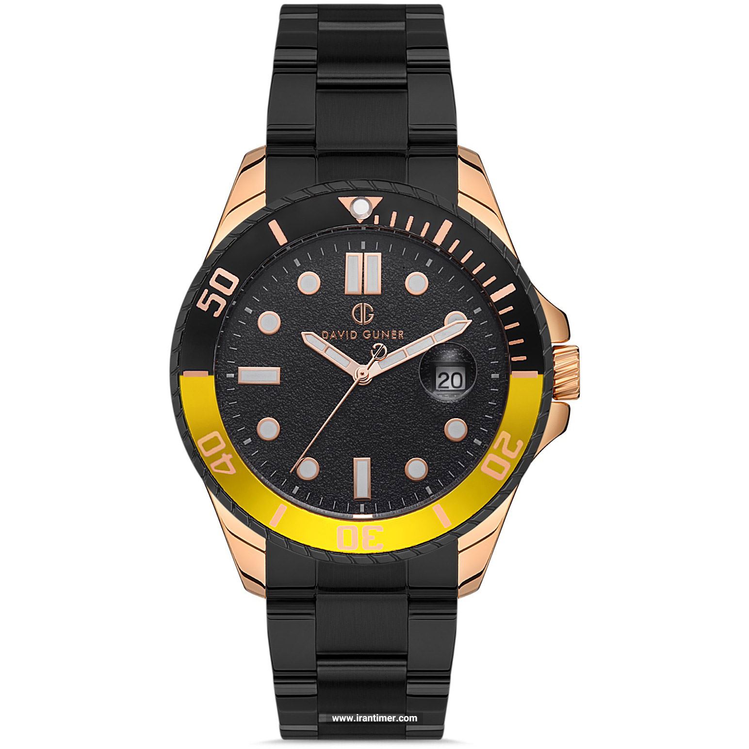 قیمت و خرید ساعت مچی مردانه دیوید گانر(David Guner) مدل DG-8371GA-R2 کلاسیک | اورجینال و اصلی