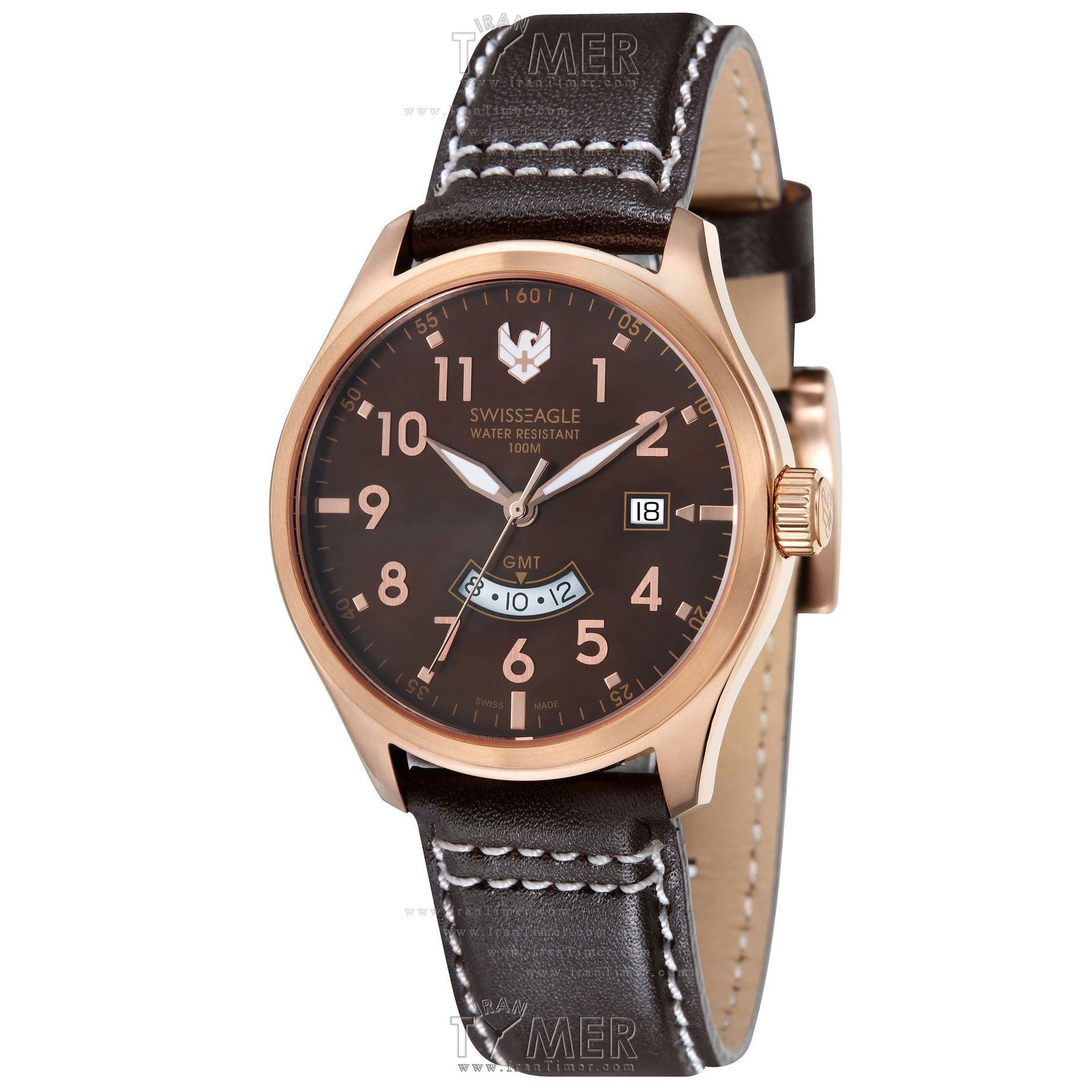 قیمت و خرید ساعت مچی مردانه سوئیس ایگل(SWISS EAGLE) مدل SE9059-04 کلاسیک | اورجینال و اصلی