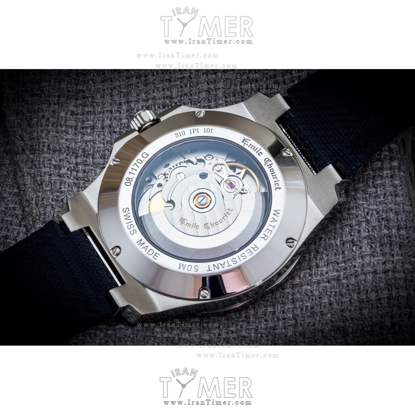 قیمت و خرید ساعت مچی مردانه امیل شوریه(EMILE CHOURIET) مدل 08.1170.G.6.6.N8.2 کلاسیک | اورجینال و اصلی