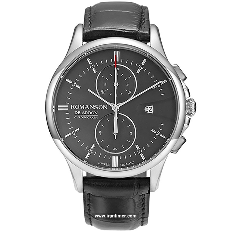 قیمت و خرید ساعت مچی مردانه رومانسون(ROMANSON) مدل CB5A09HMBWA3R5-BK کلاسیک | اورجینال و اصلی