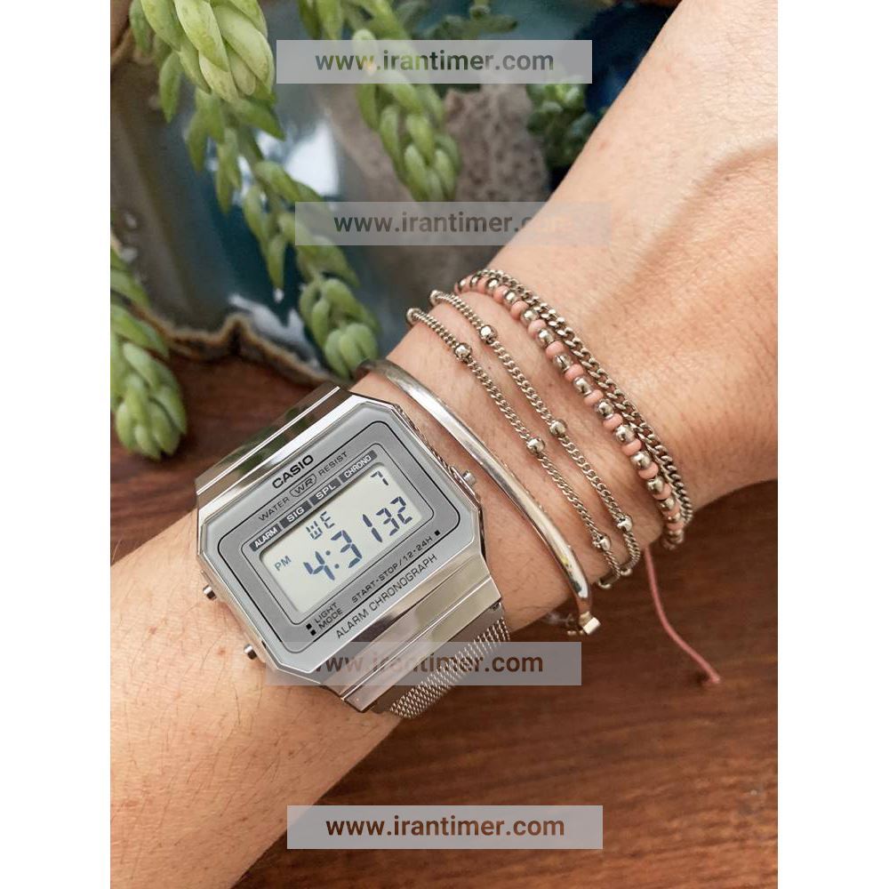 قیمت و خرید ساعت مچی مردانه زنانه کاسیو (CASIO) جنرال مدل A700WM-7ADF کلاسیک | اورجینال و اصلی