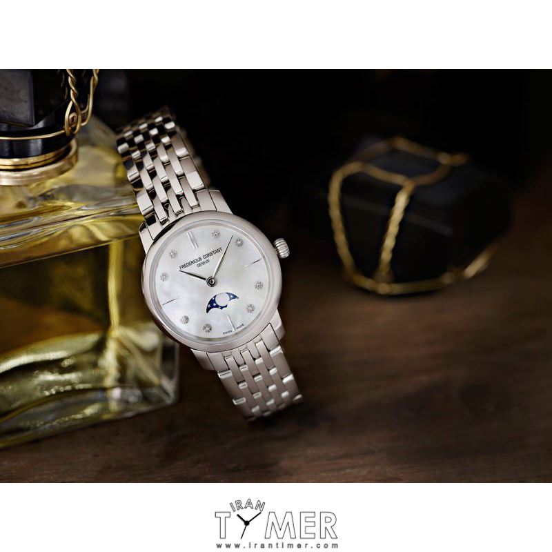 قیمت و خرید ساعت مچی زنانه فردریک کنستانت(FREDERIQUE CONSTANT) مدل FC-206MPWD1S6B کلاسیک | اورجینال و اصلی