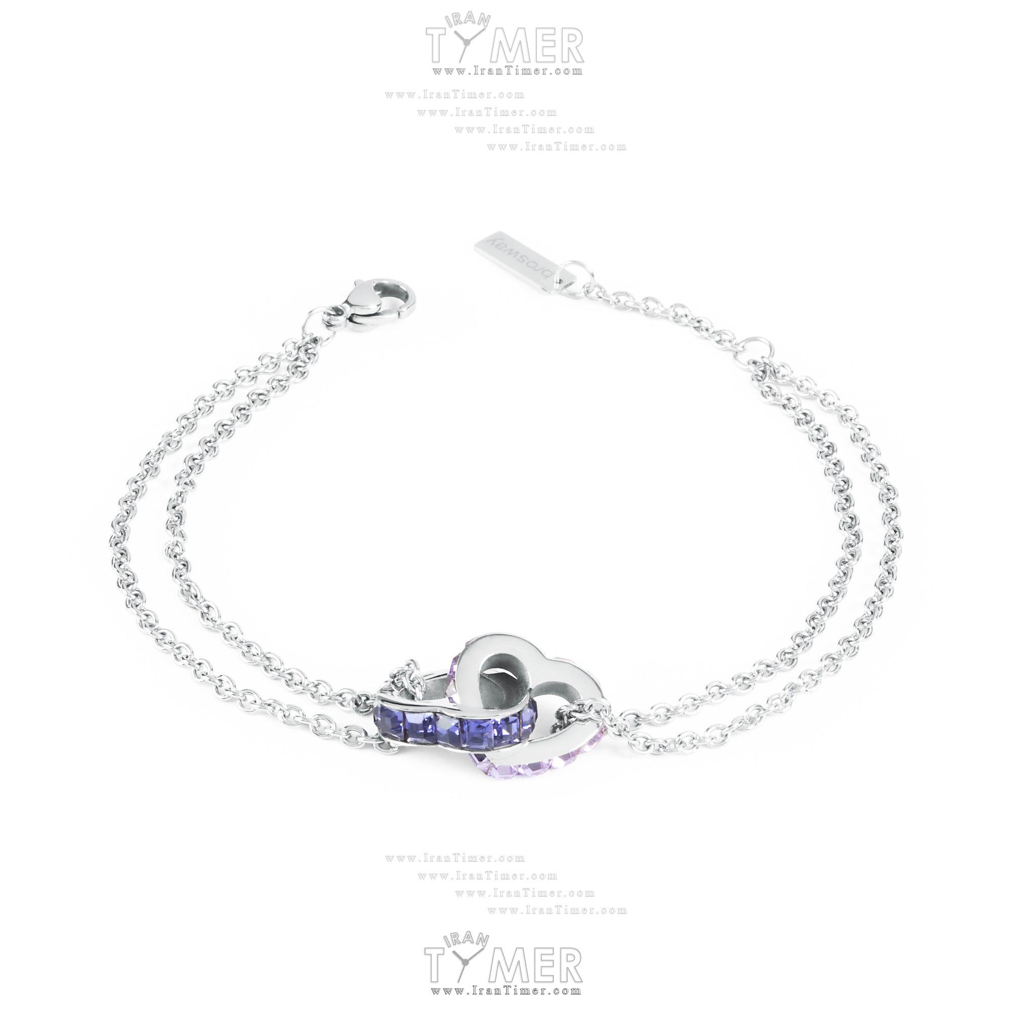 قیمت و خرید دستبند باز زنانه برازوی(BROSWAY) مدل BRJ14 فشن (ست لباس) | اورجینال و اصلی