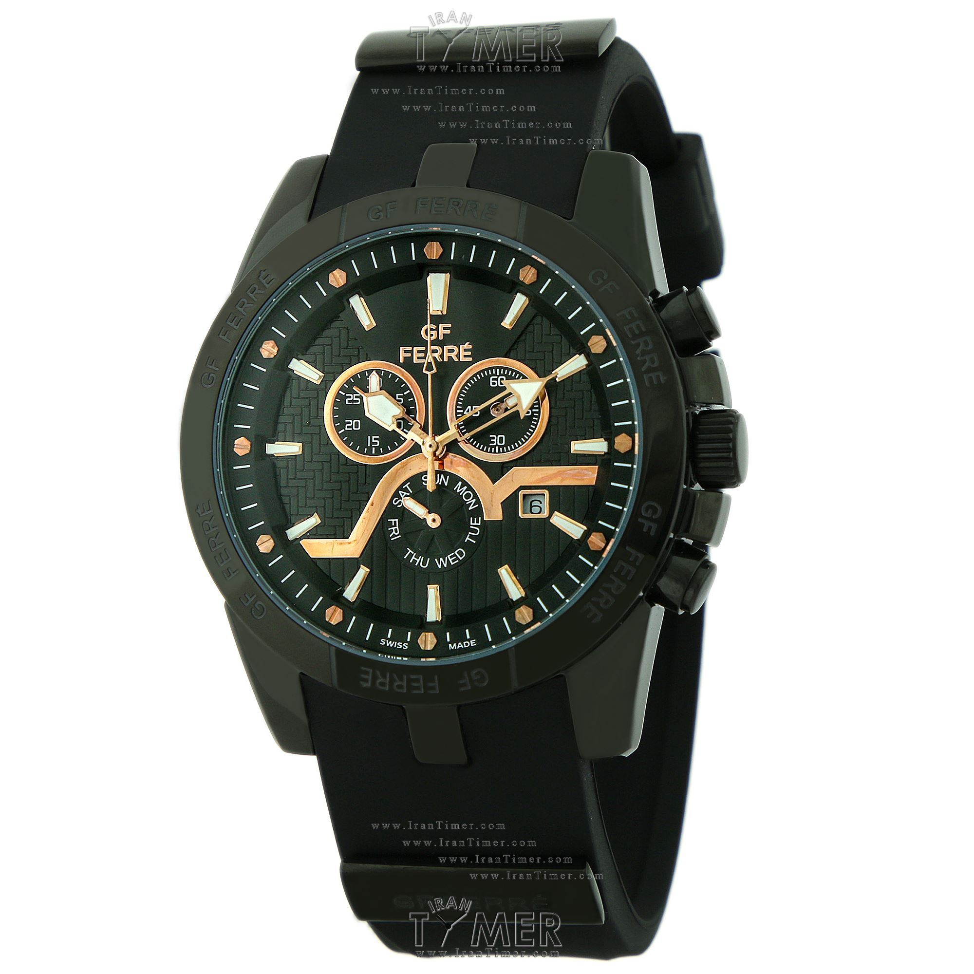 قیمت و خرید ساعت مچی مردانه جی اف فره(GF FERRE) مدل GF.BK1120.5.1 اسپرت | اورجینال و اصلی