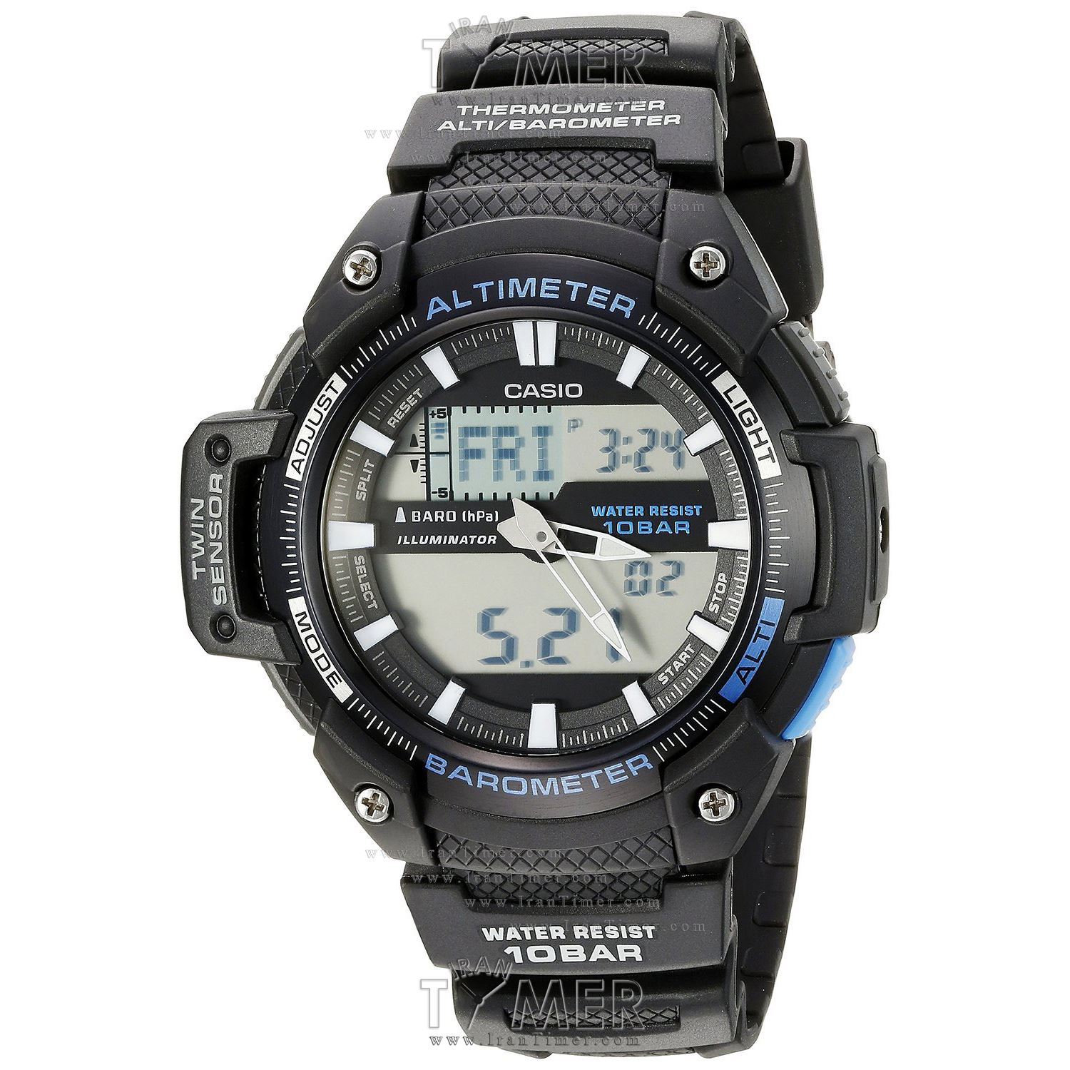 قیمت و خرید ساعت مچی مردانه کاسیو (CASIO) پروترک مدل SGW-450H-1ADR اسپرت | اورجینال و اصلی