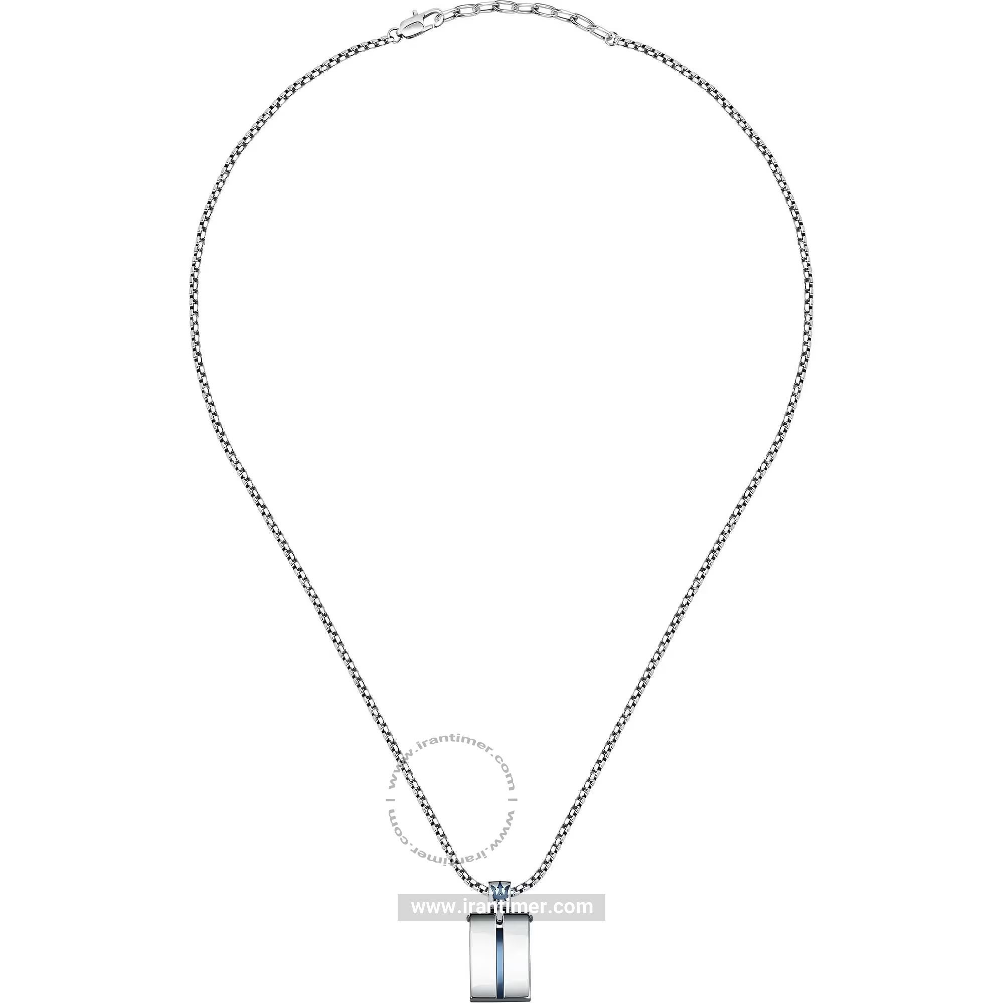 قیمت و خرید گردنبند مردانه مازراتی(MASERATI) مدل JM121ATK07 کلاسیک | اورجینال و اصلی