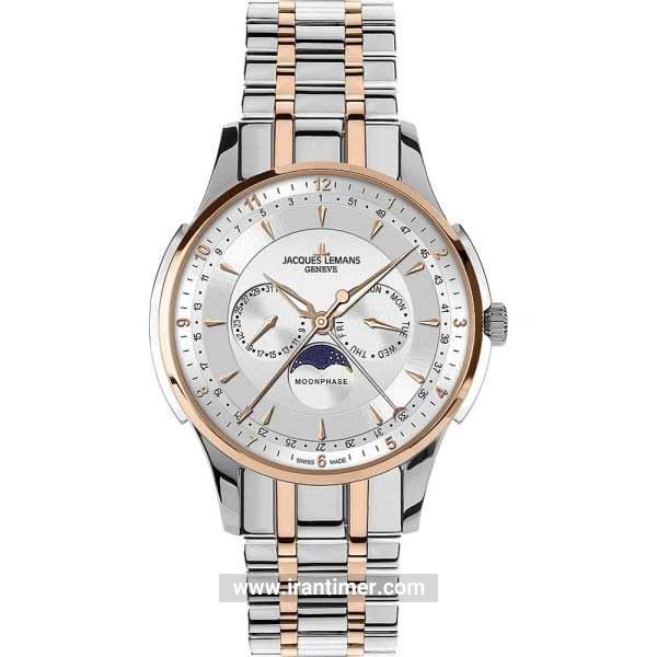 قیمت و خرید ساعت مچی مردانه ژاک لمن(JACQUES LEMANS) مدل G-220F کلاسیک | اورجینال و اصلی