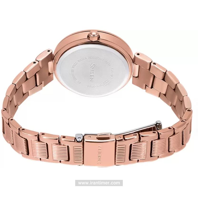 قیمت و خرید ساعت مچی زنانه کاسیو (CASIO) شین مدل SHE-3065PG-7AUDF فشن | اورجینال و اصلی