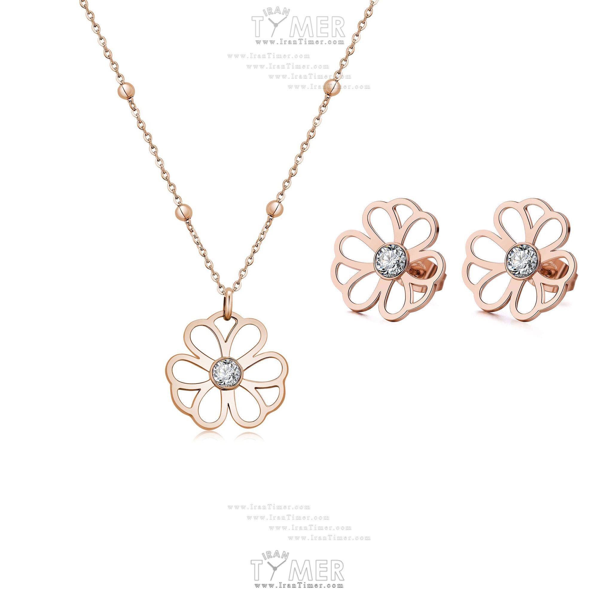 قیمت و خرید ست گردنبند گوشواره زنانه برازوی(BROSWAY) مدل BKE04-SET فشن (ست لباس) کلاسیک | اورجینال و اصلی