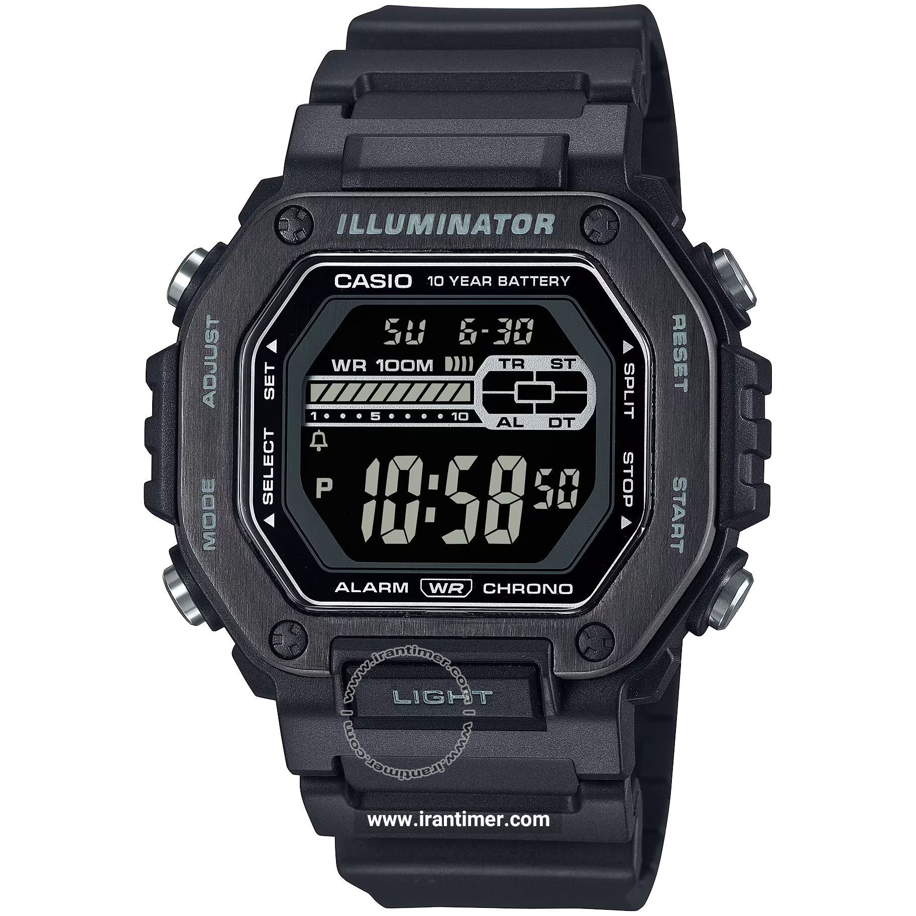 قیمت و خرید ساعت مچی مردانه کاسیو (CASIO) جنرال مدل MWD-110HB-1BVDF اسپرت | اورجینال و اصلی