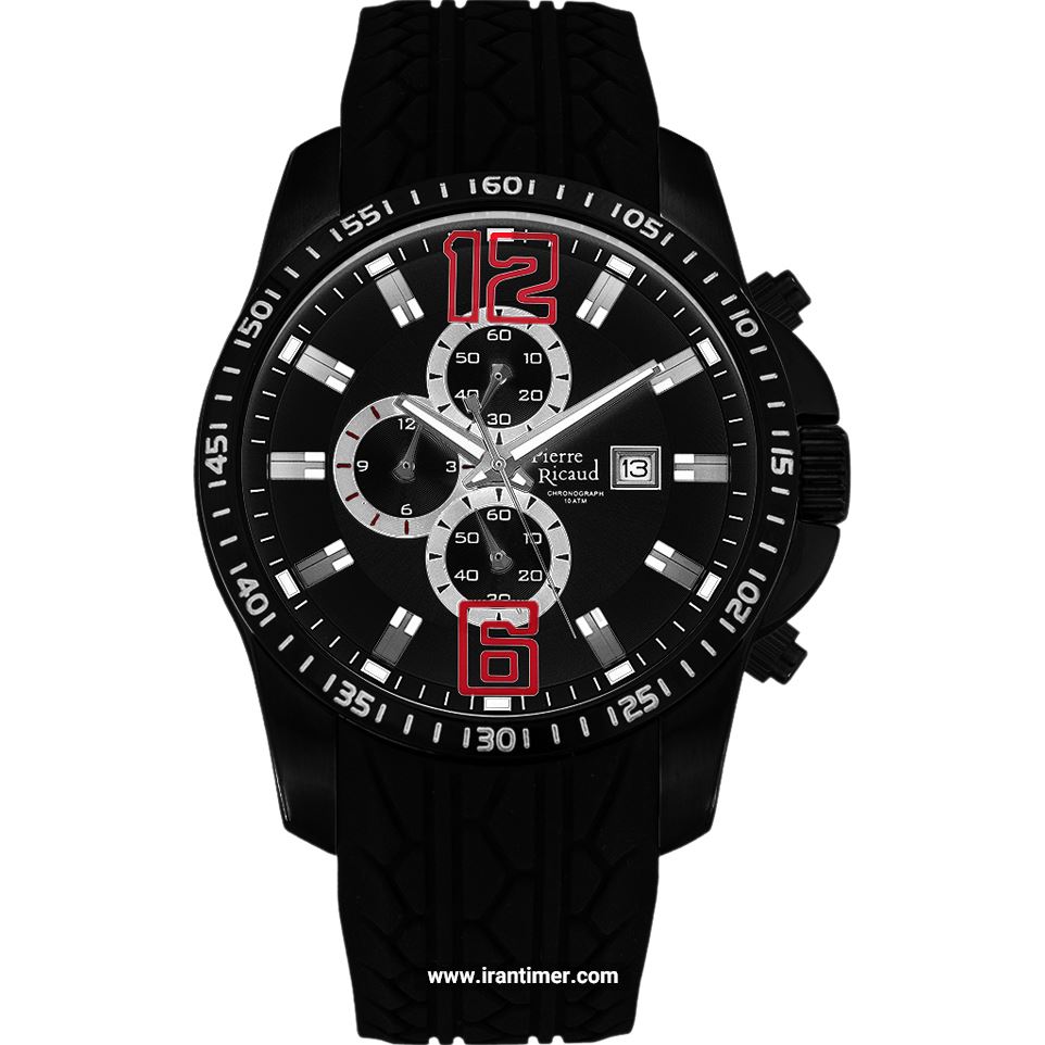 قیمت و خرید ساعت مچی مردانه پیر ریکو(Pierre Ricaud) مدل P97012.B214CHR اسپرت | اورجینال و اصلی
