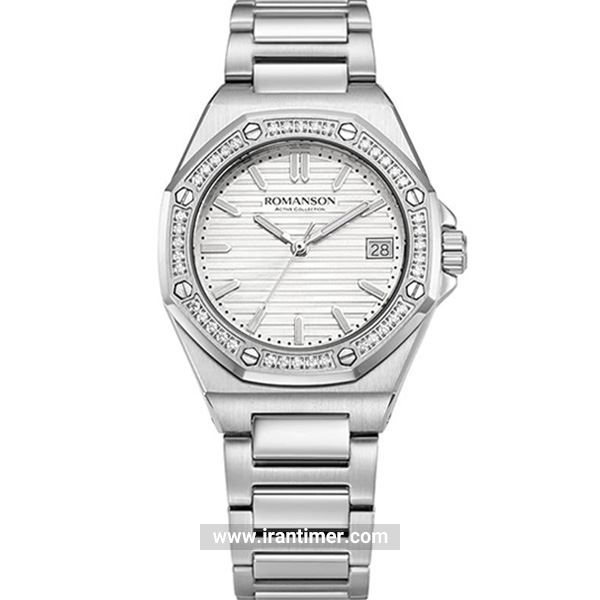 قیمت و خرید ساعت مچی زنانه رومانسون(ROMANSON) مدل RM4BS003QLWWA12W-W فشن | اورجینال و اصلی