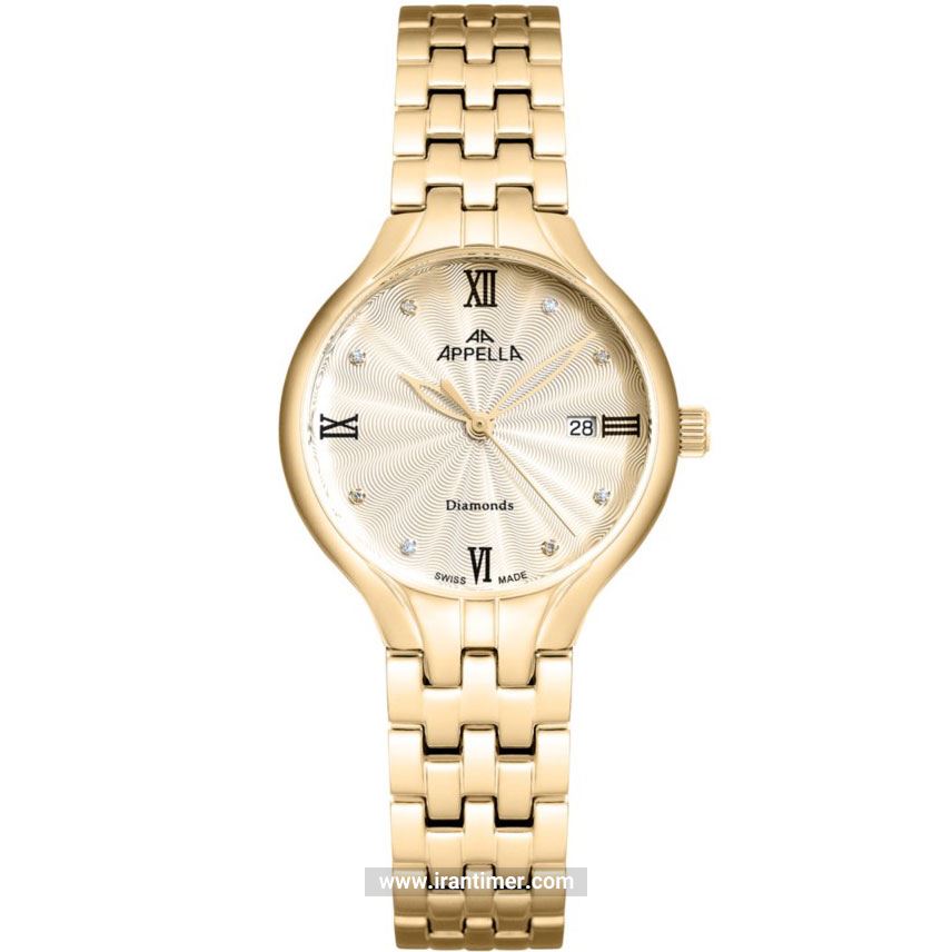 قیمت و خرید ساعت مچی زنانه اپلا(APPELLA) مدل L50000.1181DQ کلاسیک | اورجینال و اصلی