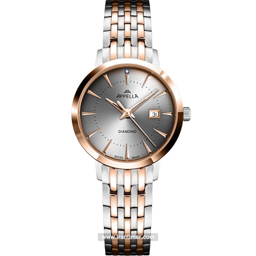 قیمت و خرید ساعت مچی زنانه اپلا(APPELLA) مدل L32003.R197DQ کلاسیک | اورجینال و اصلی