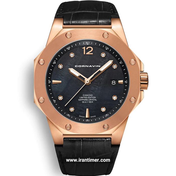 قیمت و خرید ساعت مچی مردانه کورناوین(CORNAVIN) مدل COR2021-2024/D کلاسیک | اورجینال و اصلی