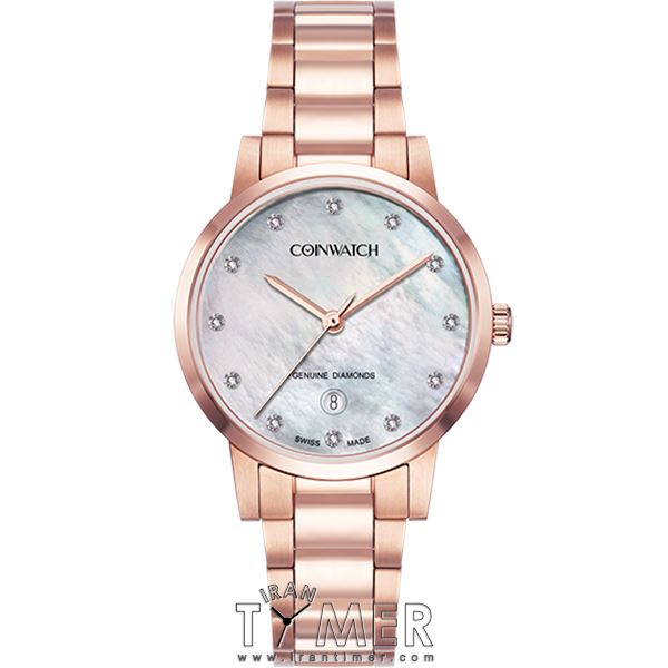 قیمت و خرید ساعت مچی زنانه کوین واچ(COINWATCH) مدل C180RWH کلاسیک | اورجینال و اصلی