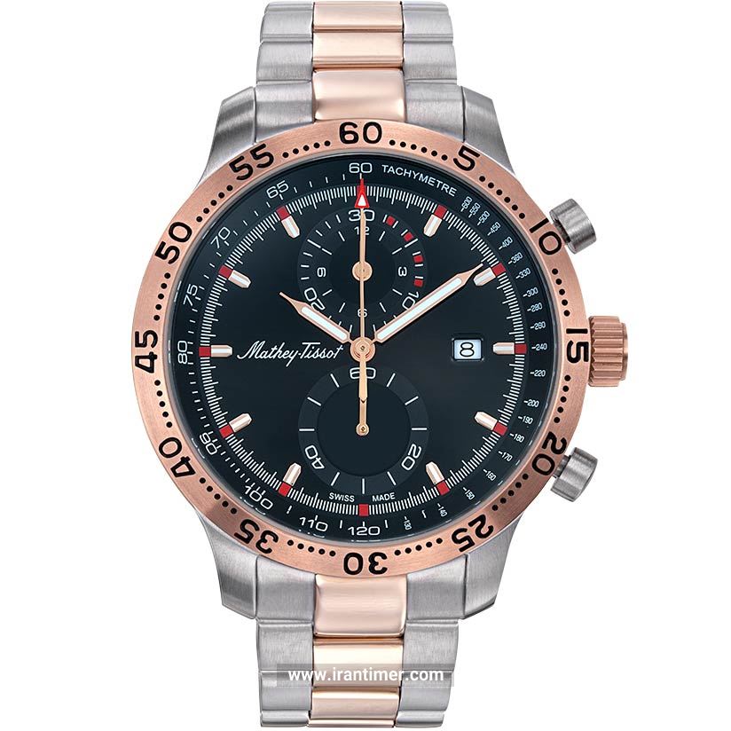 قیمت و خرید ساعت مچی مردانه متی تیسوت(MATHEY TISSOT) مدل H1823CHRN کلاسیک | اورجینال و اصلی
