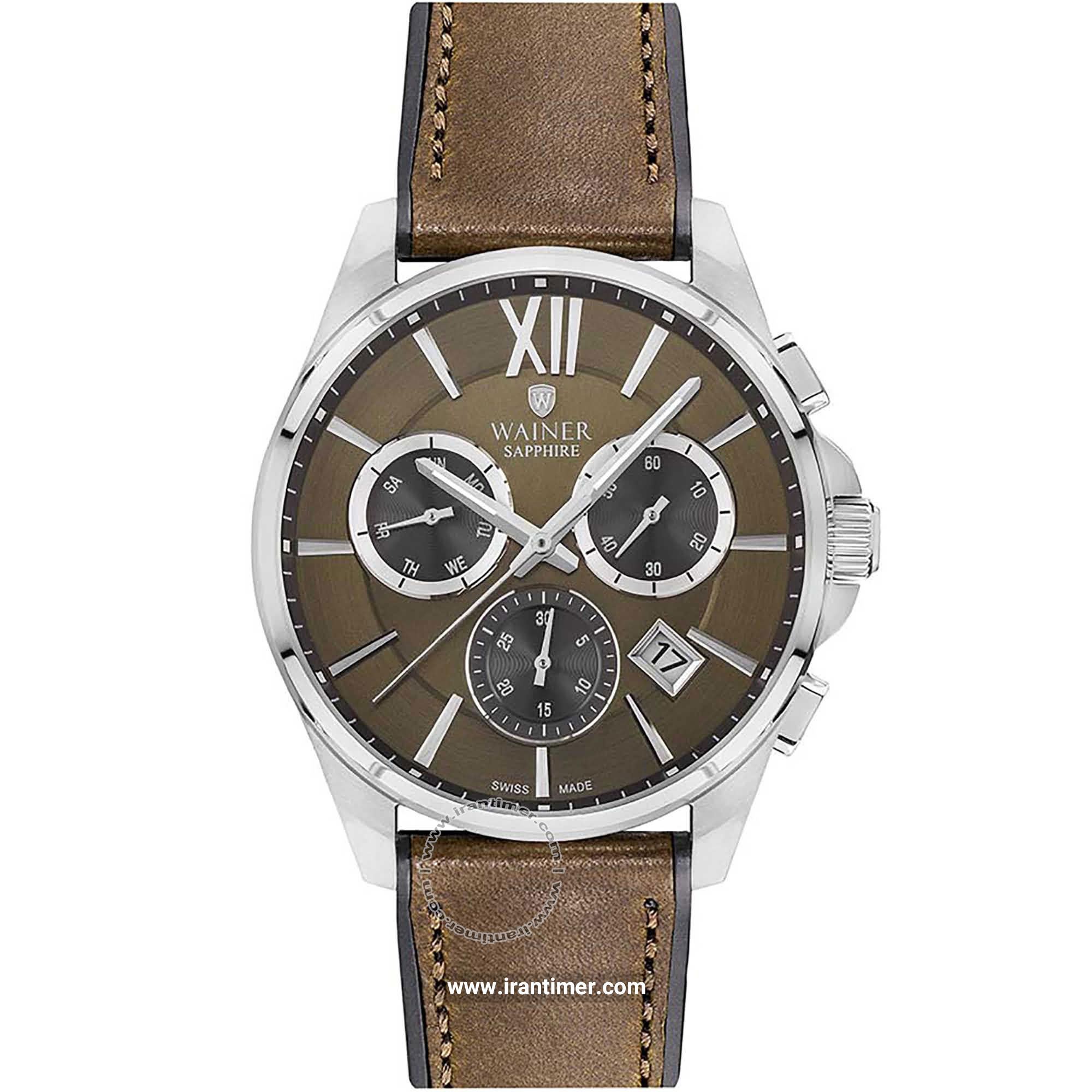 قیمت و خرید ساعت مچی مردانه واینر(WAINER) مدل WA.19321-C کلاسیک | اورجینال و اصلی