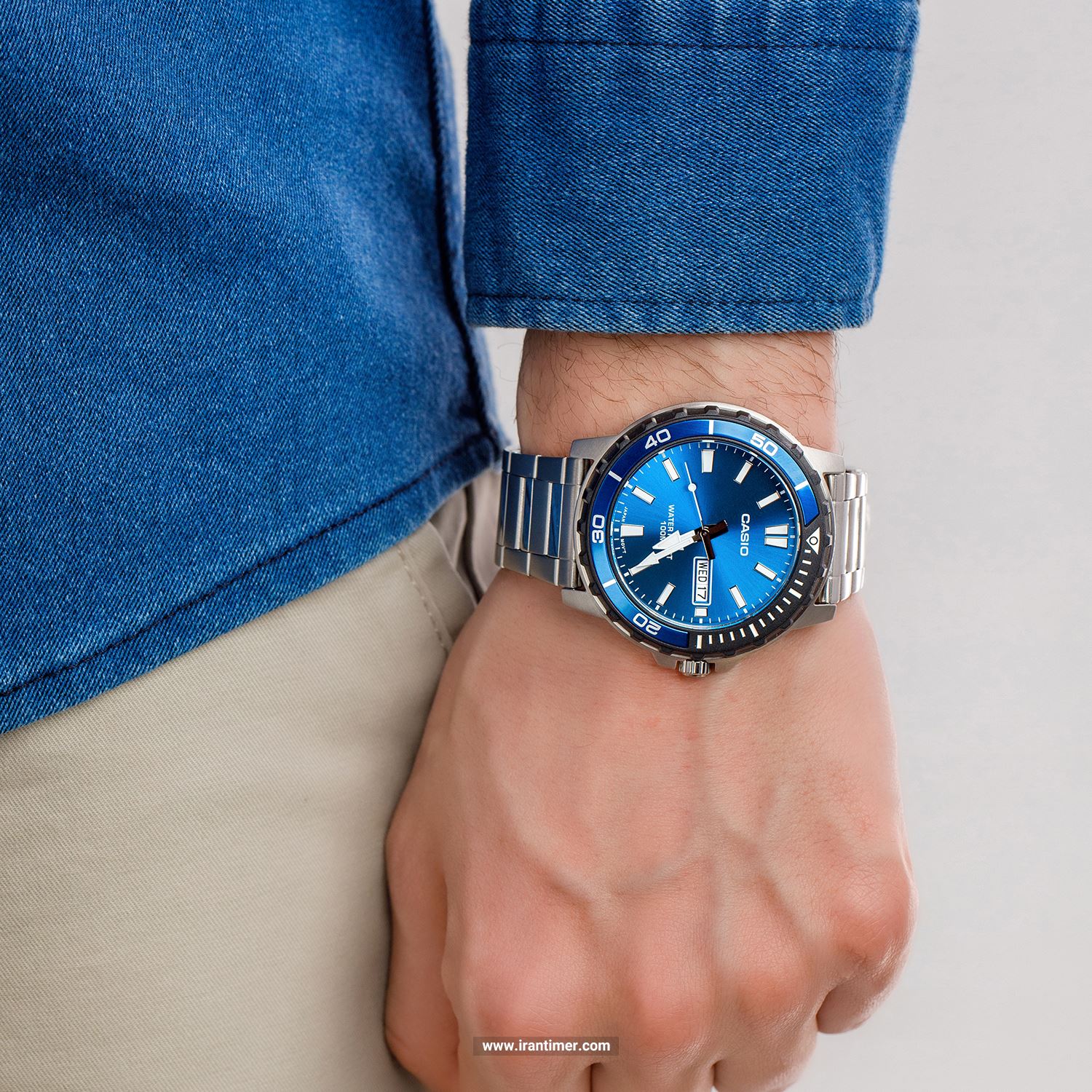 قیمت و خرید ساعت مچی مردانه کاسیو (CASIO) جنرال مدل MTD-125D-2A1VDF کلاسیک | اورجینال و اصلی