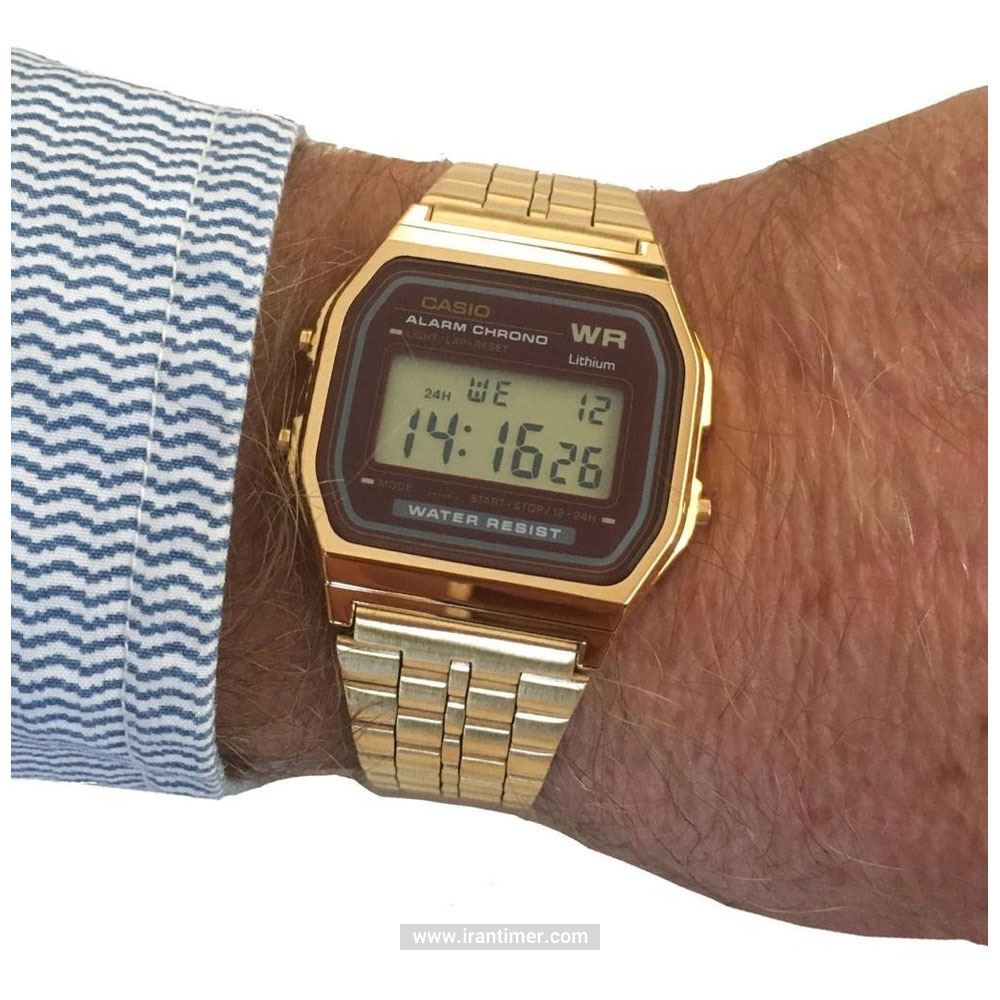قیمت و خرید ساعت مچی مردانه زنانه کاسیو (CASIO) جنرال مدل A159WGEA-5DF کلاسیک | اورجینال و اصلی
