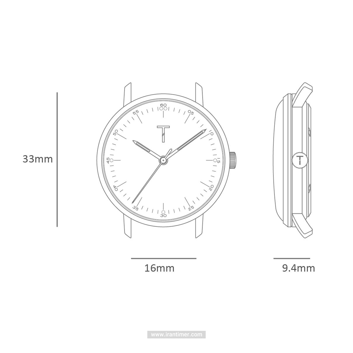 قیمت و خرید ساعت مچی زنانه تیلور(TYLOR) مدل TLAK004 کلاسیک | اورجینال و اصلی