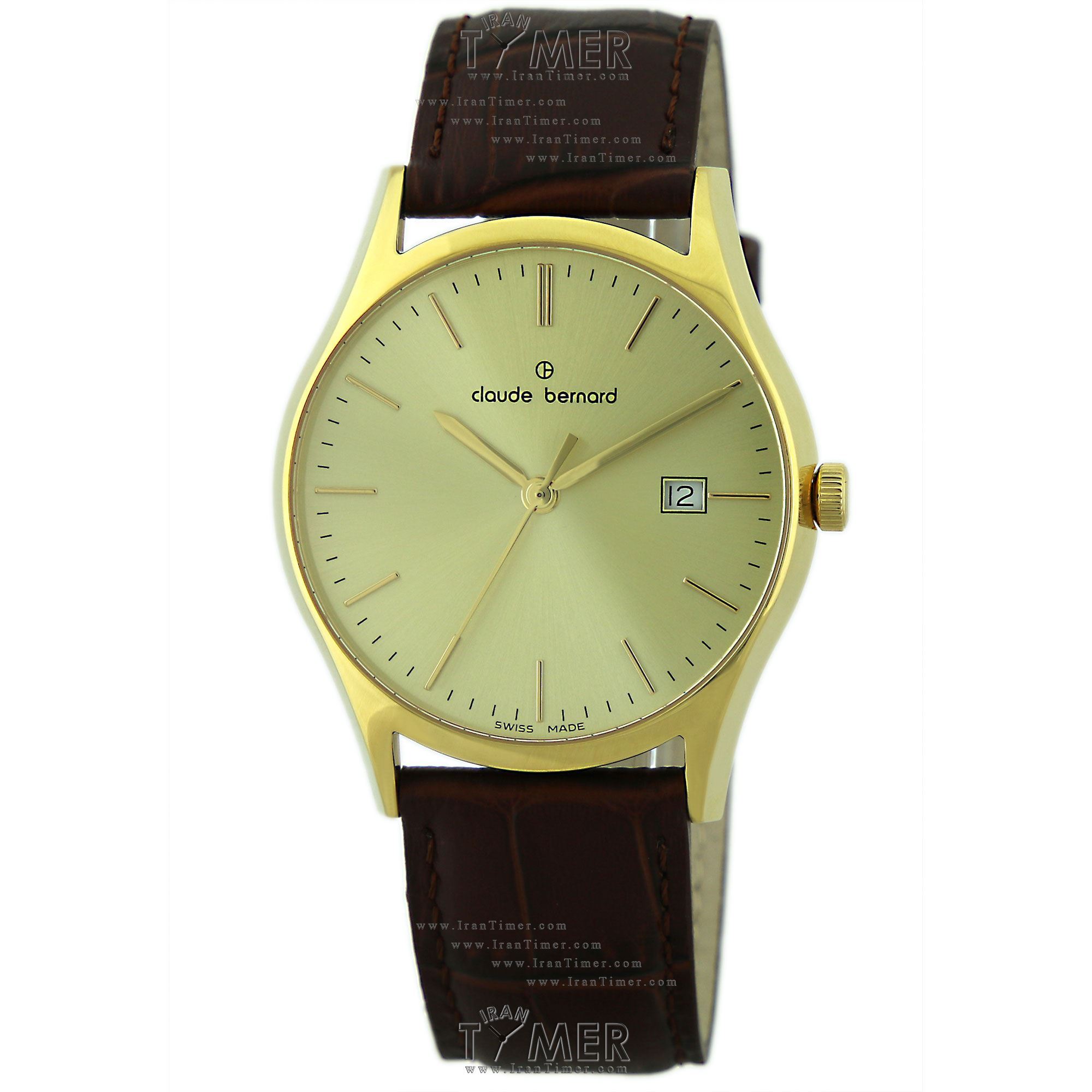 قیمت و خرید ساعت مچی مردانه کلودبرنارد(CLAUDE BERNARD) مدل 53003-G156 کلاسیک | اورجینال و اصلی