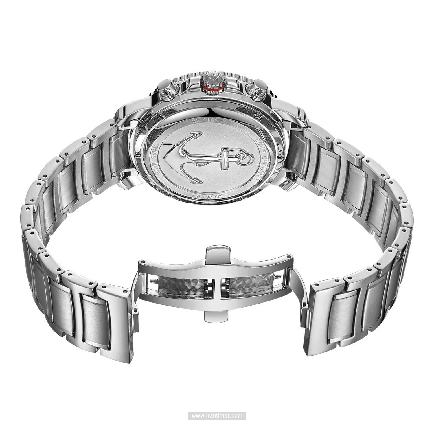 قیمت و خرید ساعت مچی مردانه امیل شوریه(EMILE CHOURIET) مدل 22.1169.G.6.AW.99.6 کلاسیک | اورجینال و اصلی