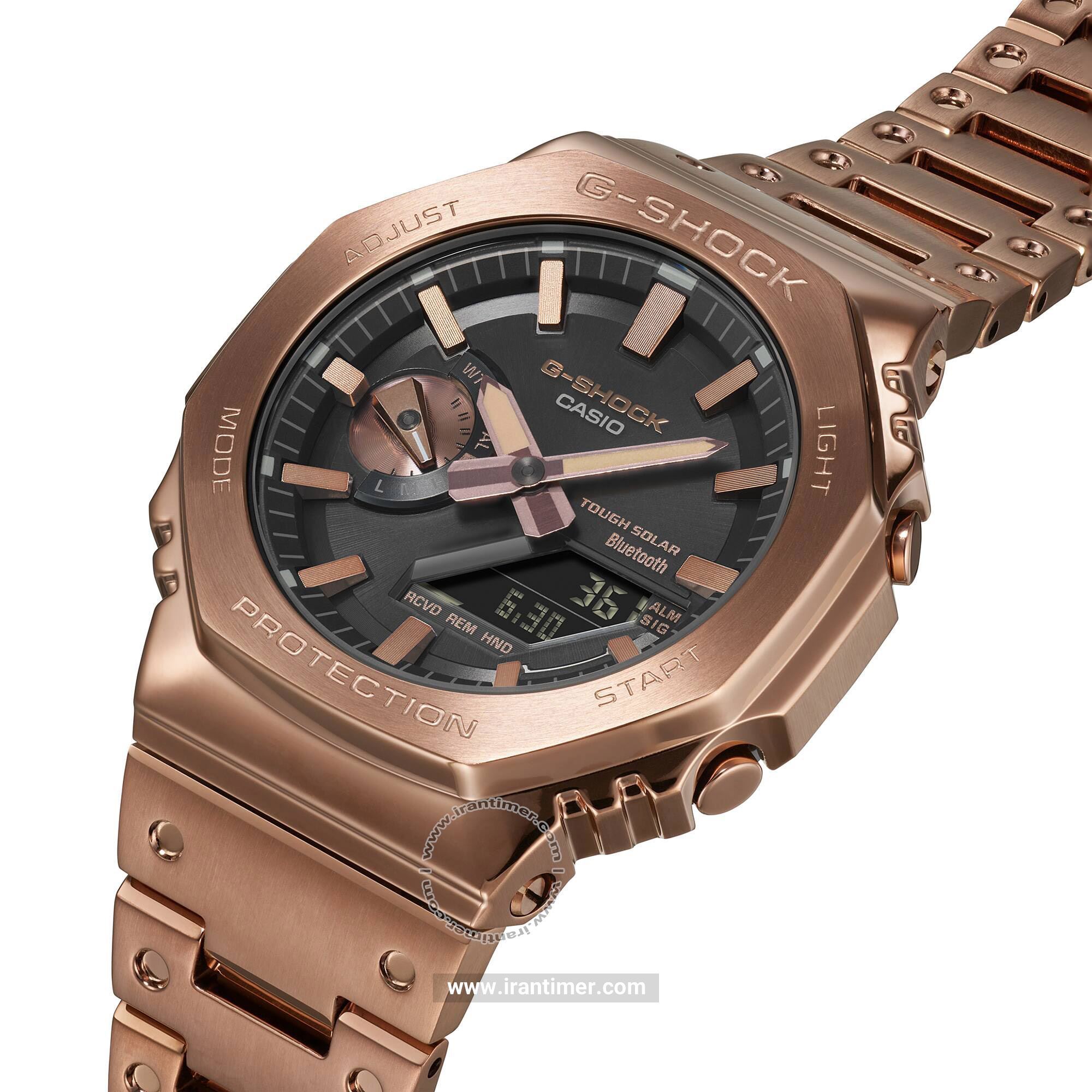 قیمت و خرید ساعت مچی مردانه کاسیو (CASIO) جی شاک مدل GM-B2100GD-5ADR کلاسیک | اورجینال و اصلی