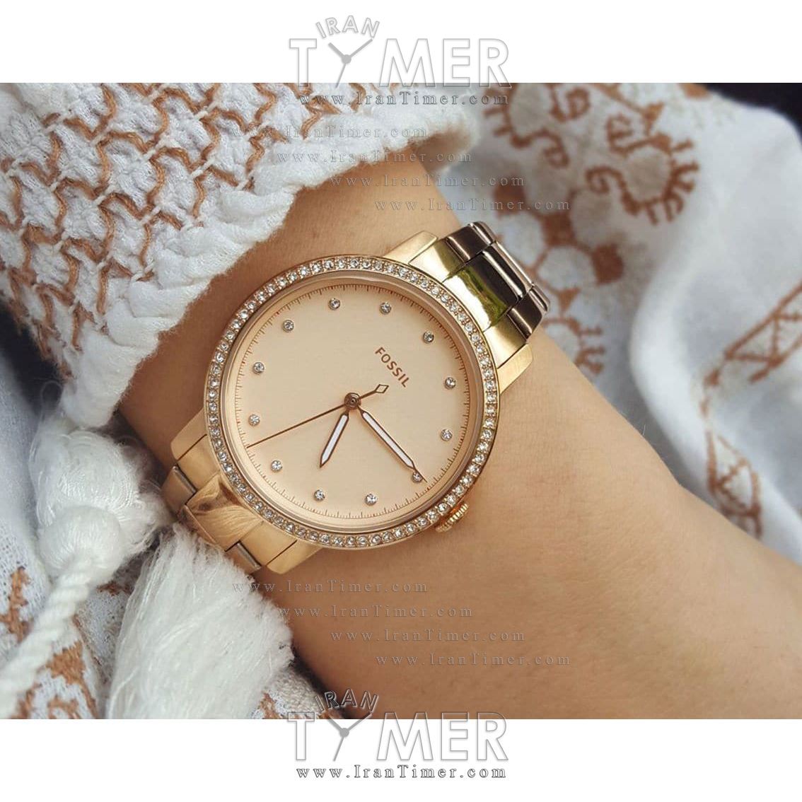قیمت و خرید ساعت مچی زنانه فسیل(FOSSIL) مدل ES4288 کلاسیک | اورجینال و اصلی